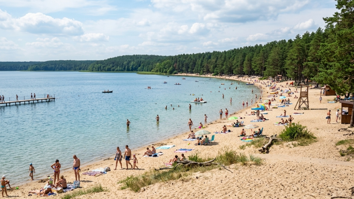 Найкращі пляжі на Шацьких озерах